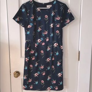 Flower print dress